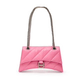 Balenciaga Pink Leather Shoulder Bag